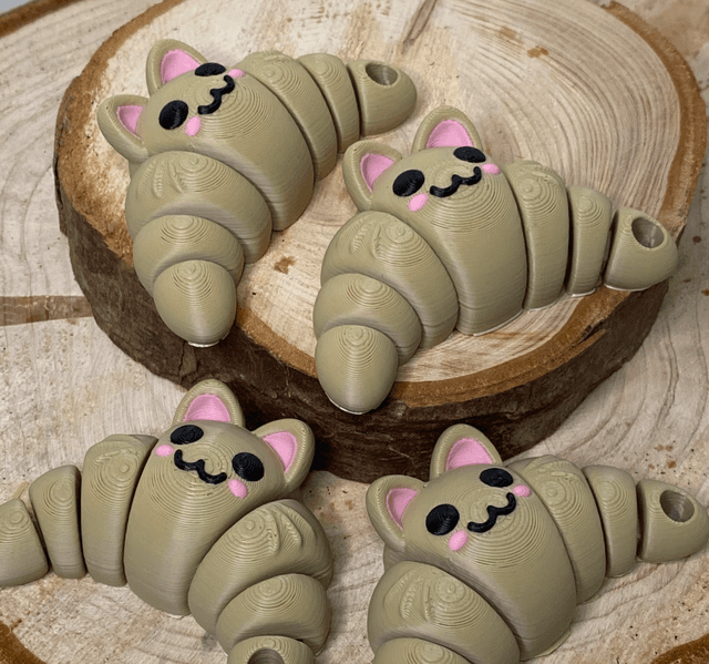 Gato croissant